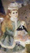 Pierre-Auguste Renoir Details of Mother and children China oil painting reproduction